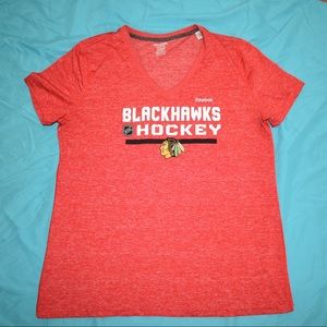 Reebok Chicago Blackhawks V-Neck